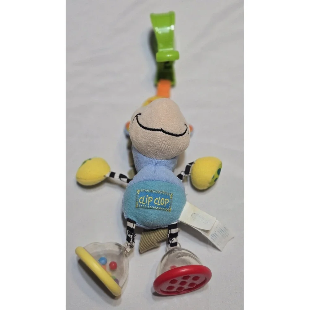 Playgro Dingly Dangly Clip Clop Baby Toy Rattle Activity Colorful Horse Learning